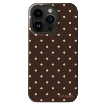 Etui na Apple iPhone 14 Pro - Vanilla Dots & Chocolate