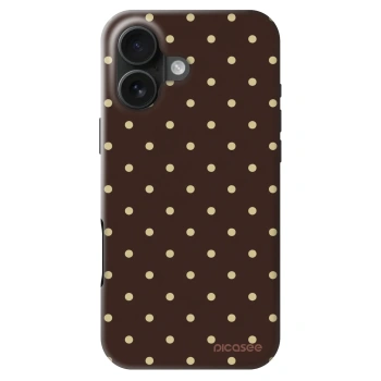 Etui na Apple iPhone 16 - Vanilla Dots & Chocolate