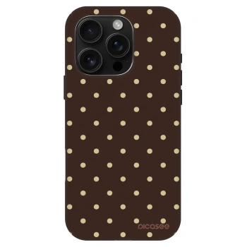 Etui na Apple iPhone 16 Pro - Vanilla Dots & Chocolate