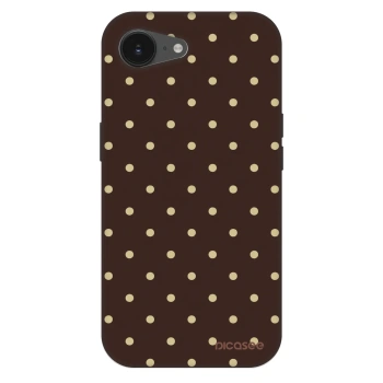 Etui na Apple iPhone 16e - Vanilla Dots & Chocolate