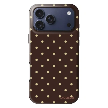 Etui na Apple iPhone 17 Pro Max - Vanilla Dots & Chocolate