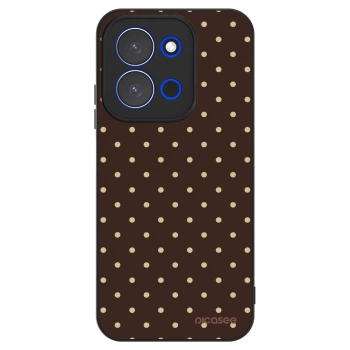 Etui na Xiaomi Redmi 15C 4G - Vanilla Dots & Chocolate