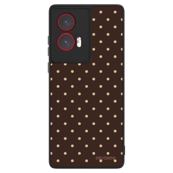 Etui na Motorola Edge 50 Fusion - Vanilla Dots & Chocolate