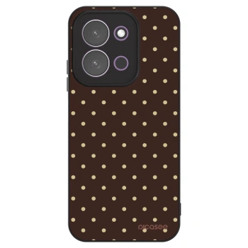 Etui na Xiaomi Redmi 15C 5G - Vanilla Dots & Chocolate
