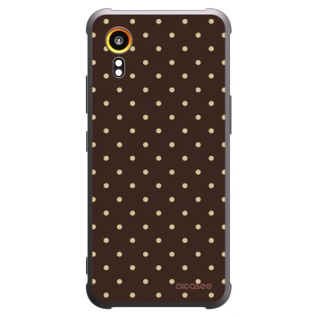Etui na Samsung Galaxy XCover 7 - Vanilla Dots & Chocolate