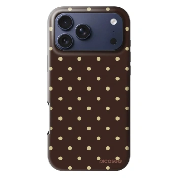 Etui na Apple iPhone 18 Pro Max - Vanilla Dots & Chocolate