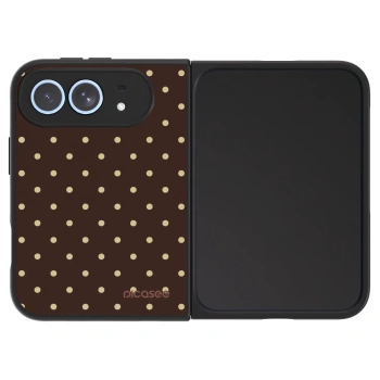Etui na Apple iPhone Duo - Vanilla Dots & Chocolate