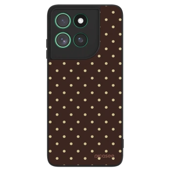 Etui na Motorola Moto G57 Power - Vanilla Dots & Chocolate