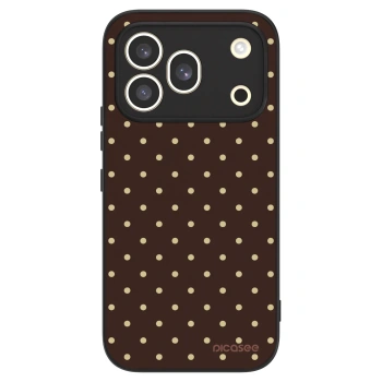 Etui na Honor 600 Pro - Vanilla Dots & Chocolate