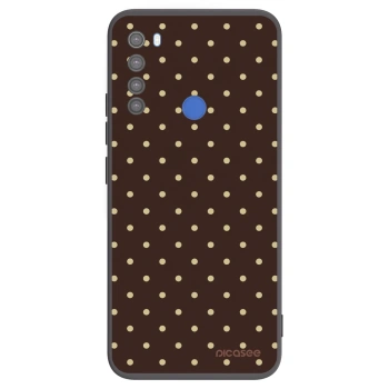 Etui na Xiaomi Redmi Note 8T - Vanilla Dots & Chocolate