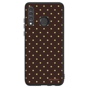 Picasee ULTIMATE CASE na Huawei P30 Lite - Vanilla Dots & Chocolate
