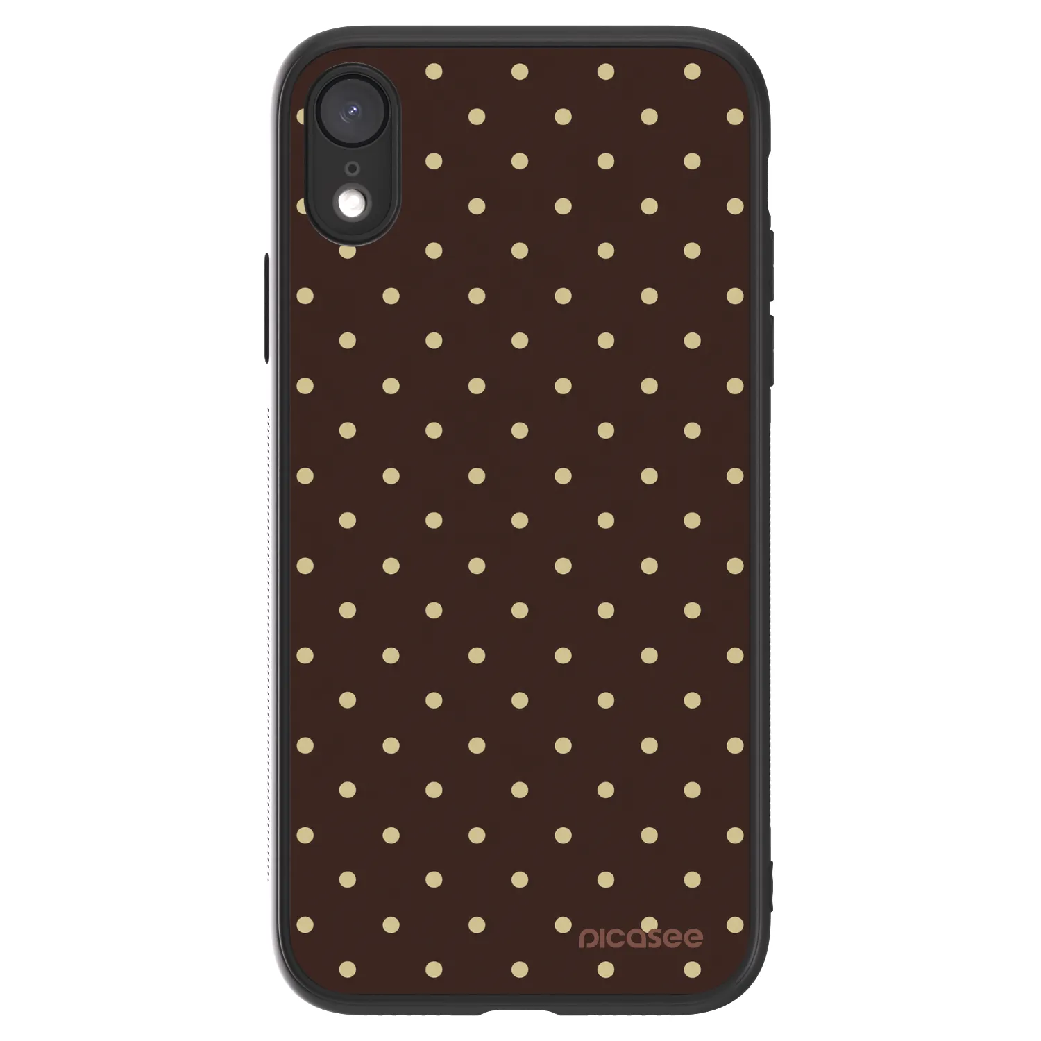 Picasee ULTIMATE CASE na Apple iPhone XR - Vanilla Dots & Chocolate