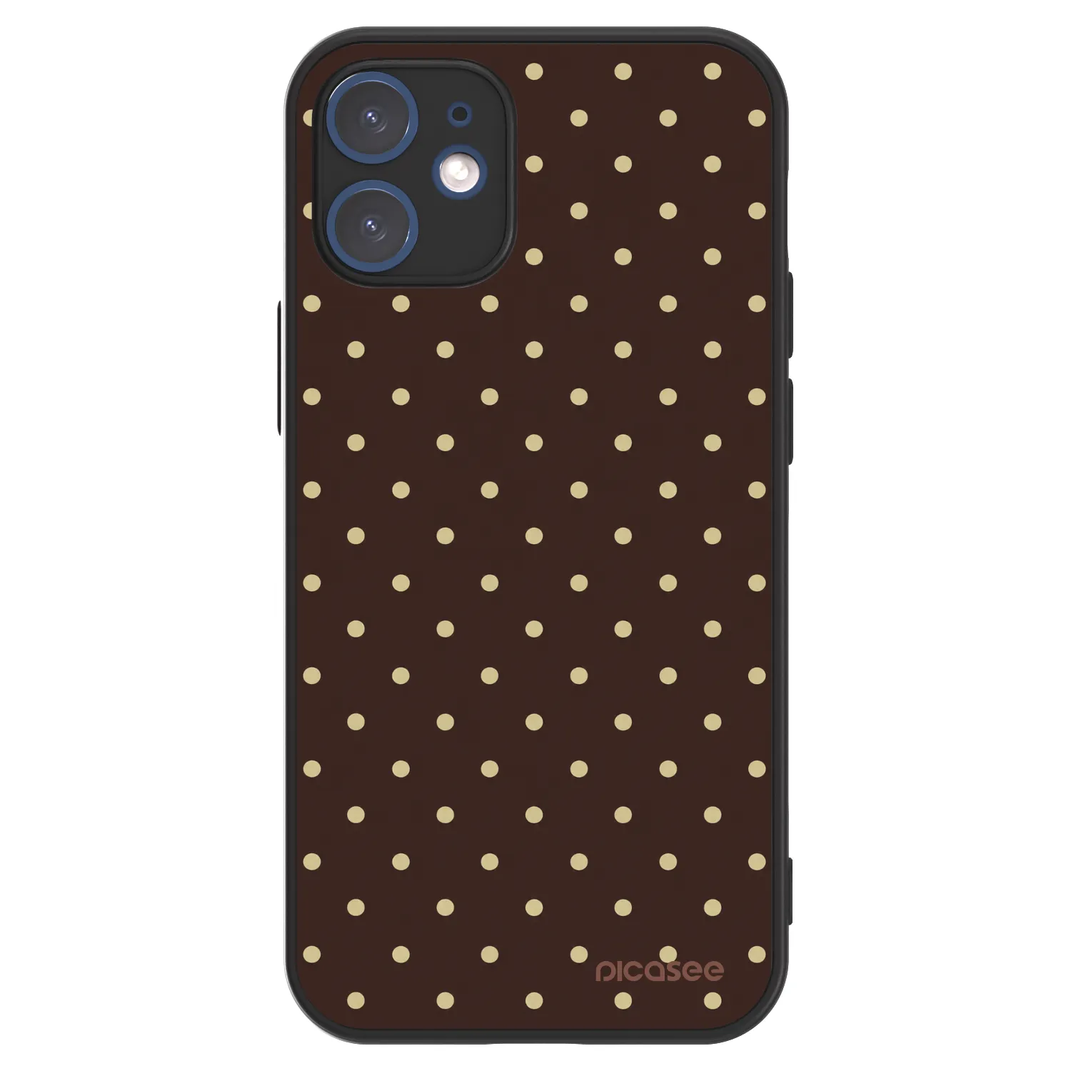 Picasee ULTIMATE CASE na Apple iPhone 12 mini - Vanilla Dots & Chocolate