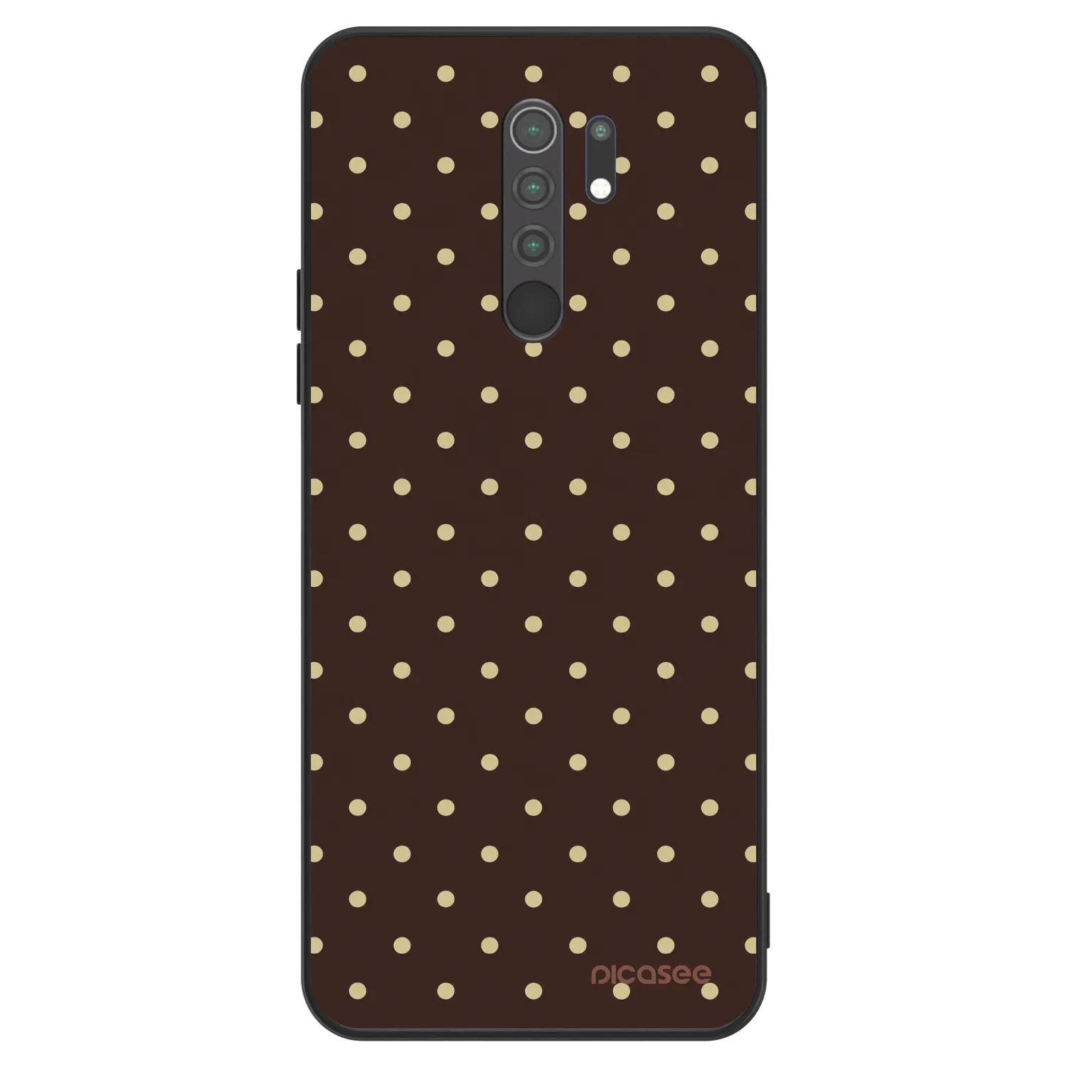 Picasee ULTIMATE CASE na Xiaomi Redmi 9 - Vanilla Dots & Chocolate