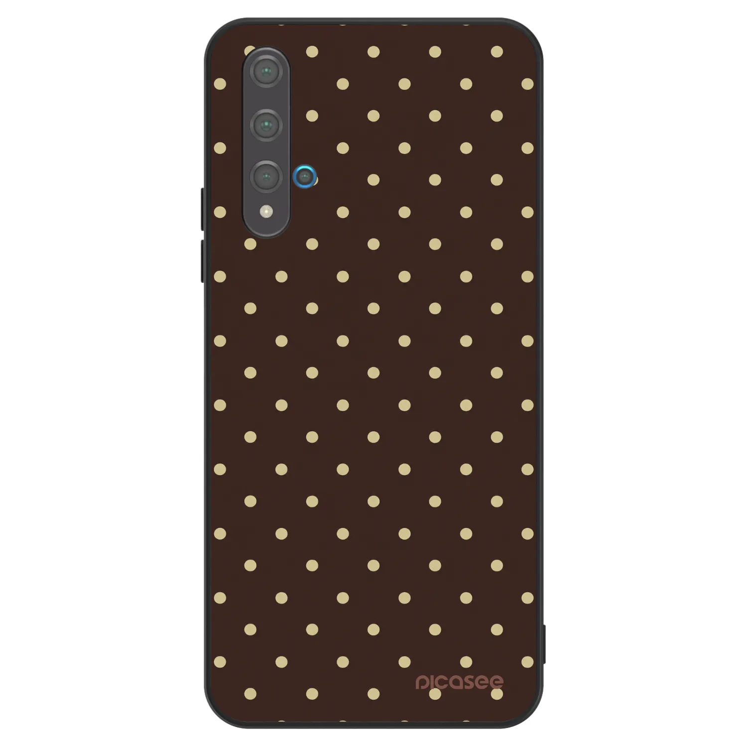 Picasee ULTIMATE CASE na Huawei Nova 5T - Vanilla Dots & Chocolate