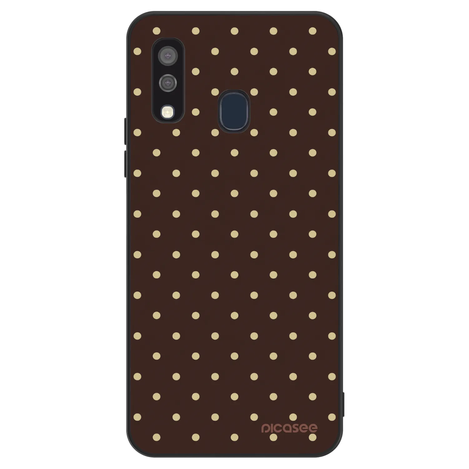 Picasee ULTIMATE CASE na Samsung Galaxy A40 A405F - Vanilla Dots & Chocolate