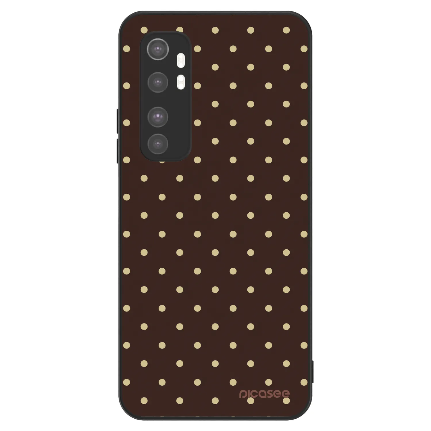 Picasee ULTIMATE CASE na Xiaomi Mi Note 10 Lite - Vanilla Dots & Chocolate