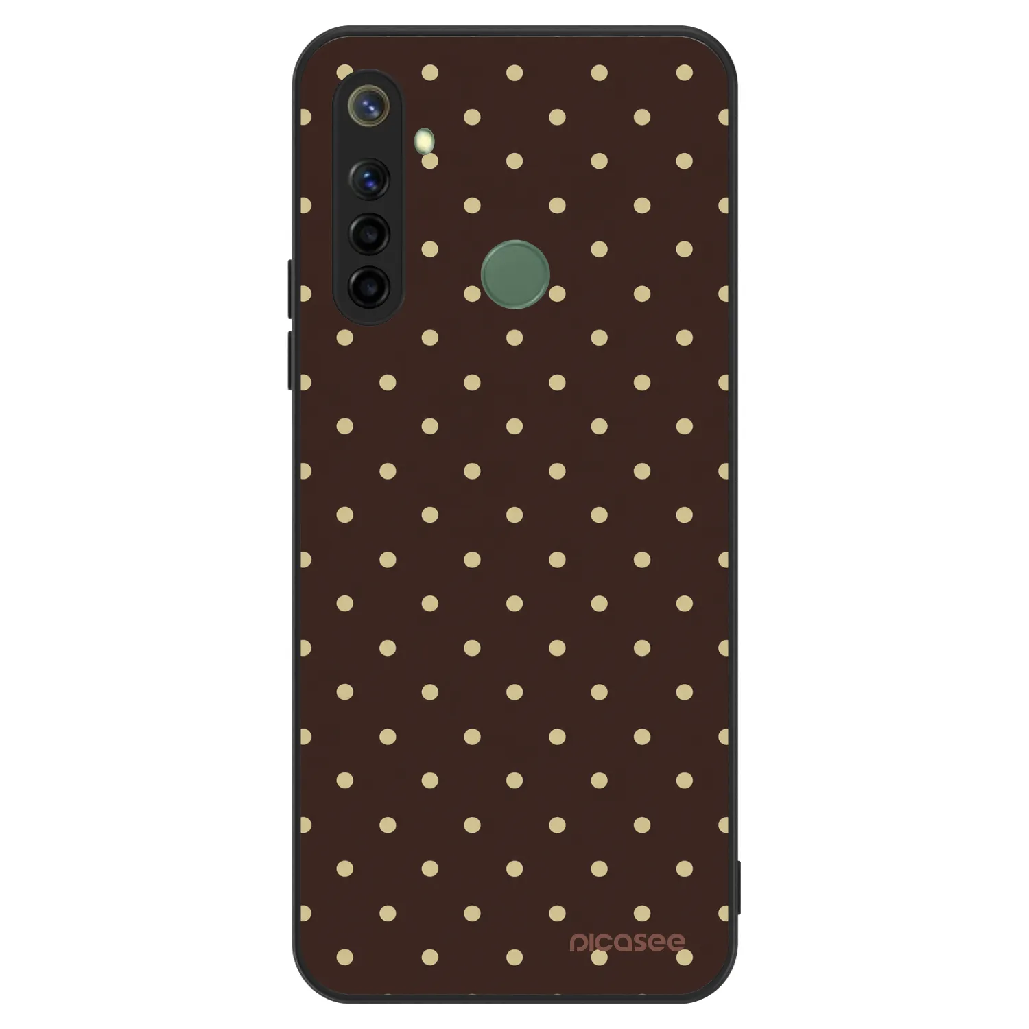 Picasee ULTIMATE CASE na Realme 6i - Vanilla Dots & Chocolate