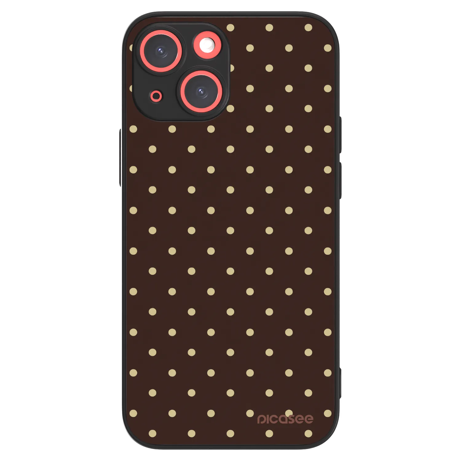 Picasee ULTIMATE CASE na Apple iPhone 13 mini - Vanilla Dots & Chocolate