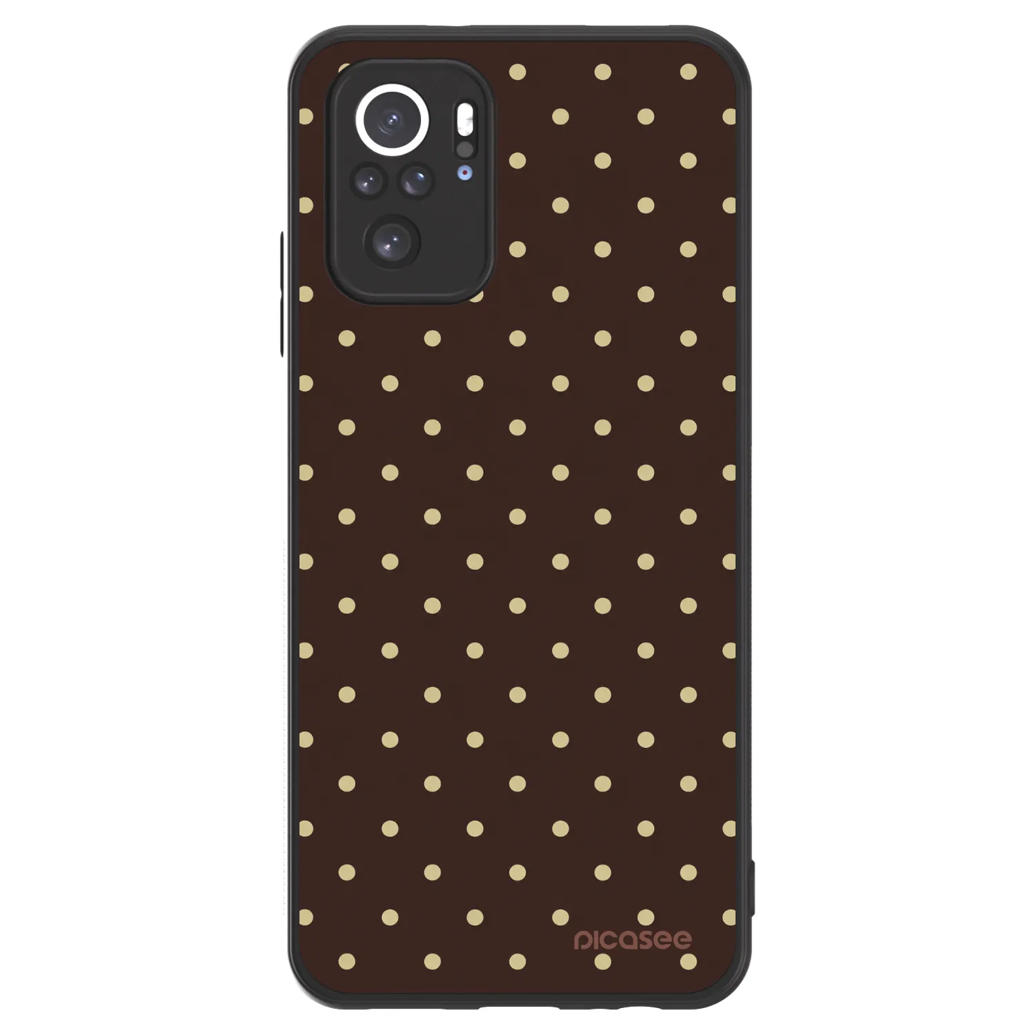 Picasee ULTIMATE CASE na Xiaomi Redmi Note 10S - Vanilla Dots & Chocolate