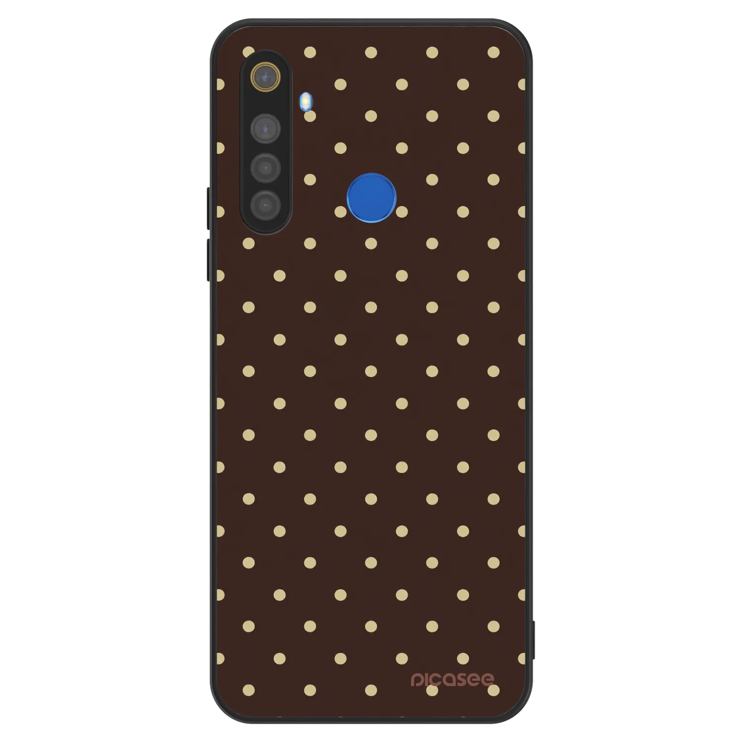 Picasee ULTIMATE CASE na Realme 5 - Vanilla Dots & Chocolate