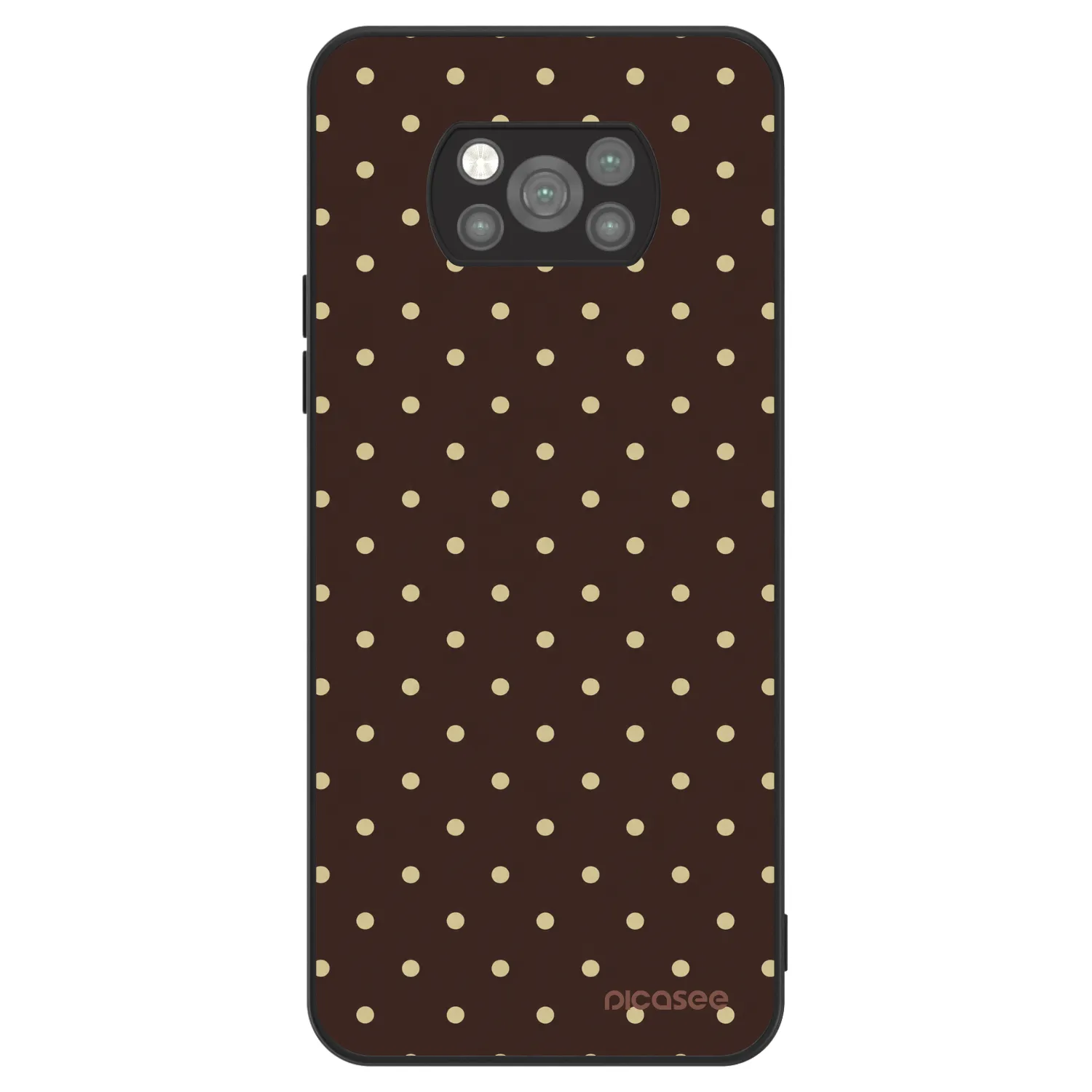Picasee ULTIMATE CASE na Xiaomi Poco X3 Pro - Vanilla Dots & Chocolate