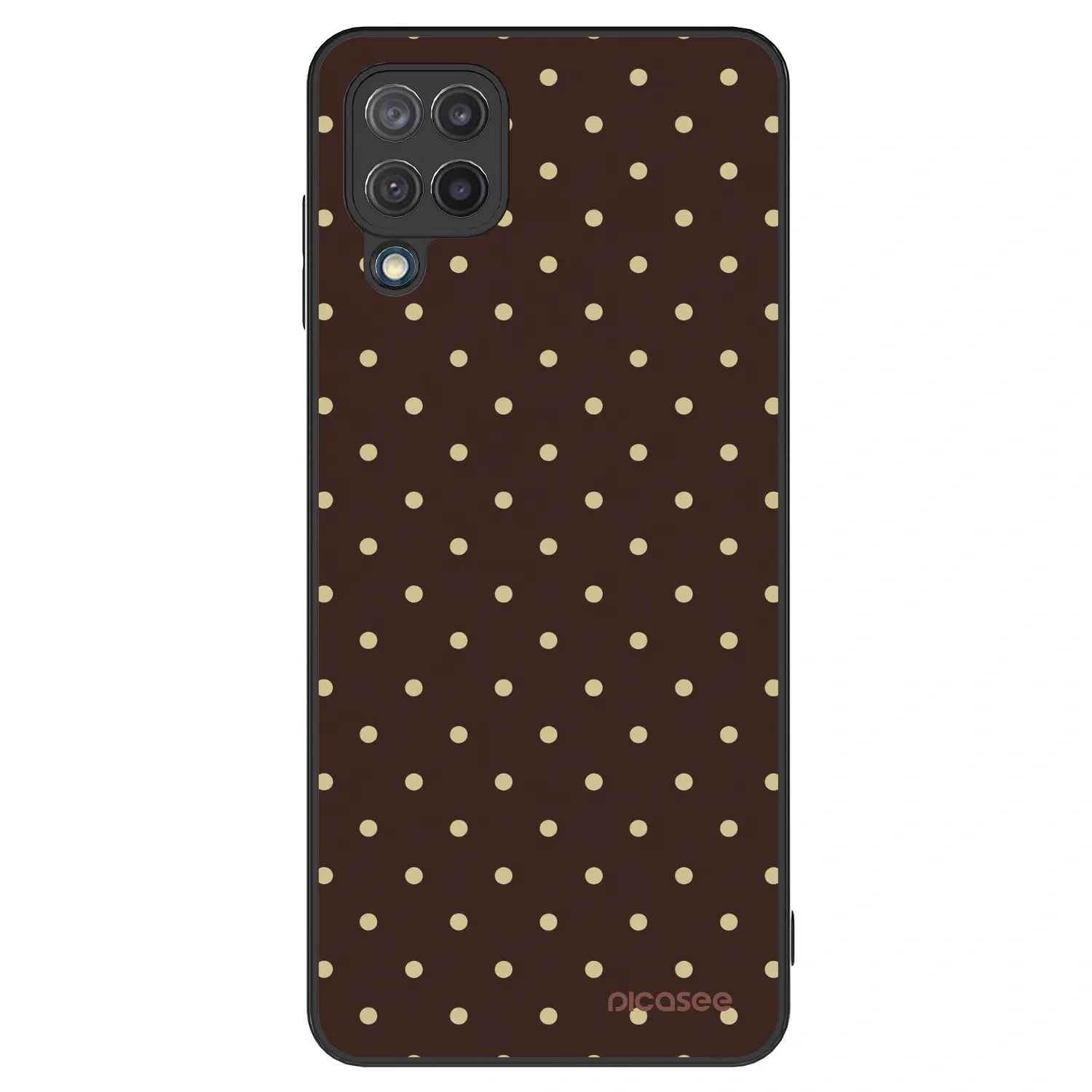 Picasee ULTIMATE CASE na Samsung Galaxy M12 M127F - Vanilla Dots & Chocolate