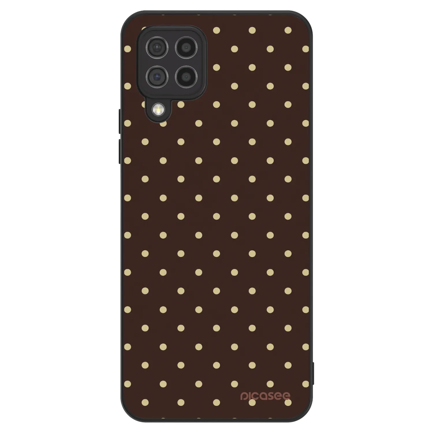 Picasee ULTIMATE CASE na Samsung Galaxy A22 A225F 4G - Vanilla Dots & Chocolate