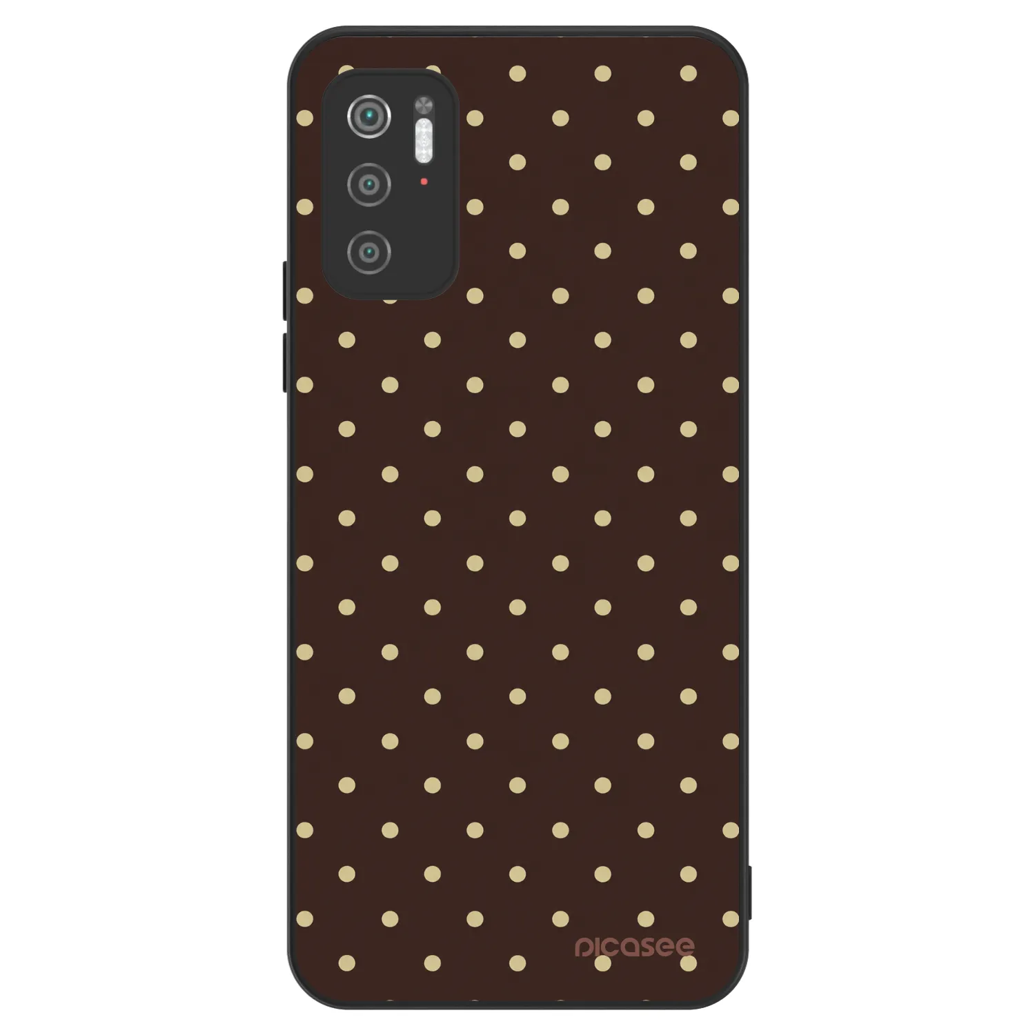 Picasee ULTIMATE CASE na Xiaomi Poco M3 Pro 5G - Vanilla Dots & Chocolate
