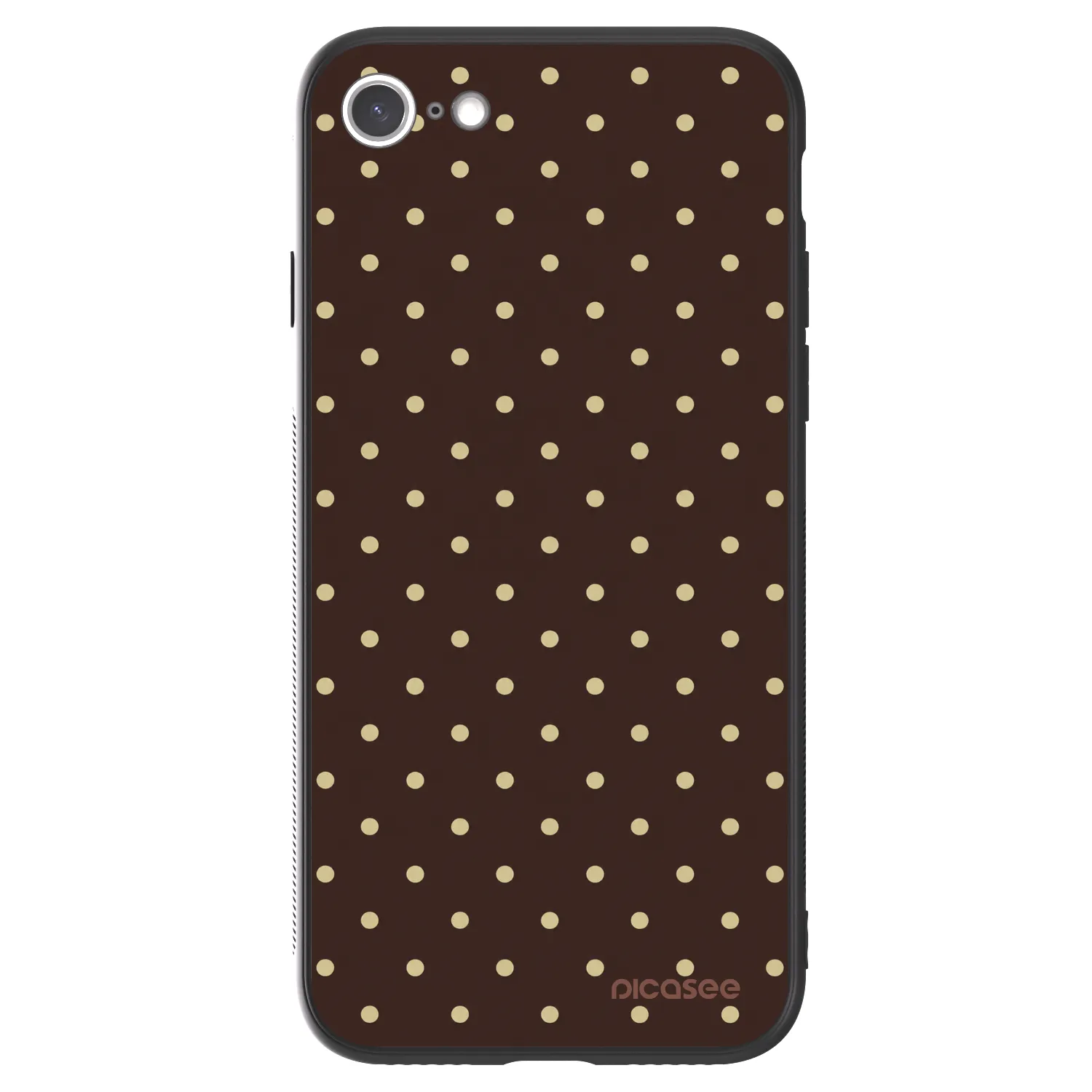 Picasee ULTIMATE CASE na Apple iPhone SE 2022 - Vanilla Dots & Chocolate