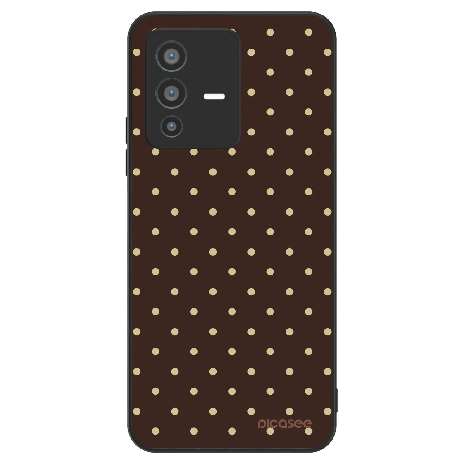 Picasee ULTIMATE CASE na Vivo V23 5G - Vanilla Dots & Chocolate