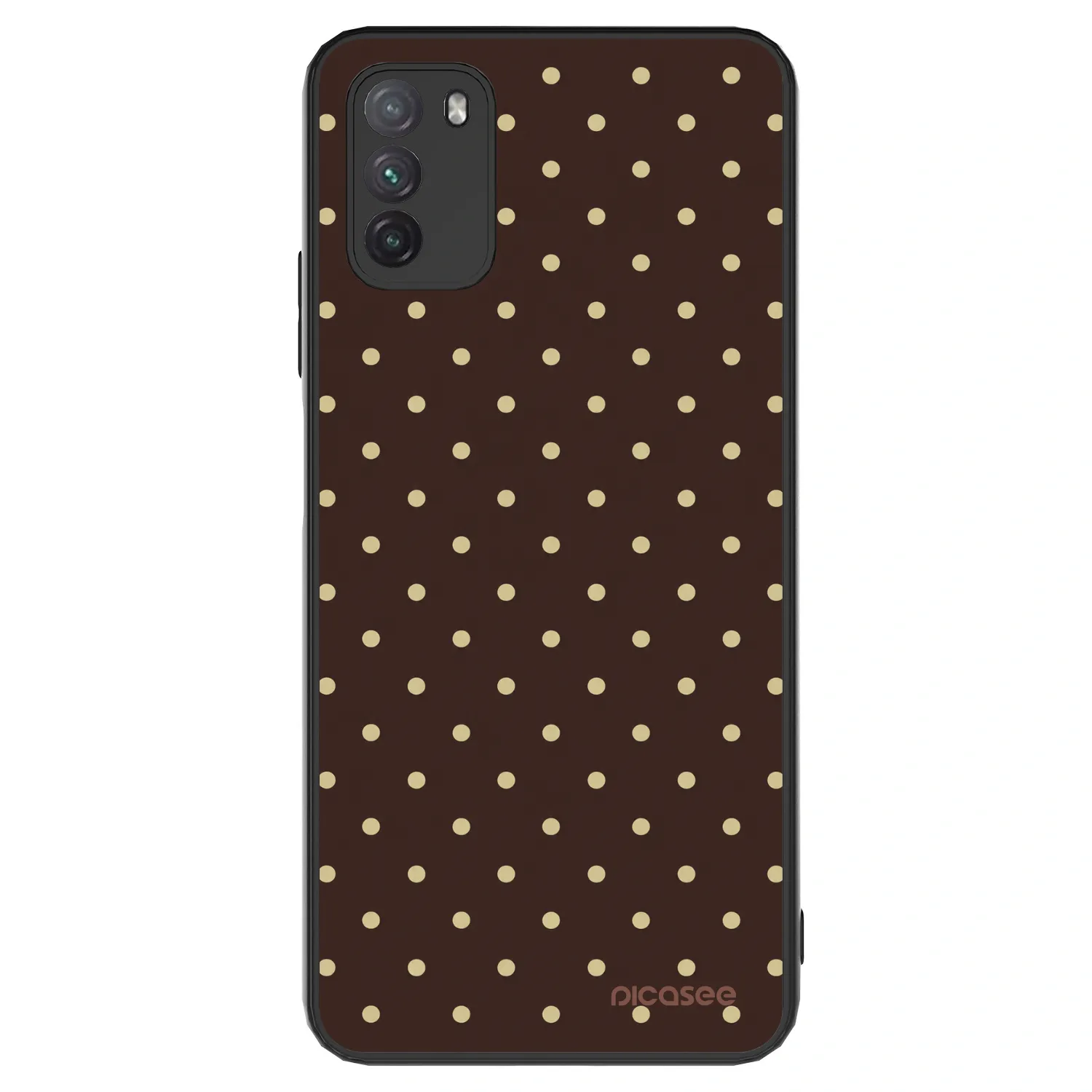 Picasee ULTIMATE CASE na Xiaomi Poco M3 - Vanilla Dots & Chocolate