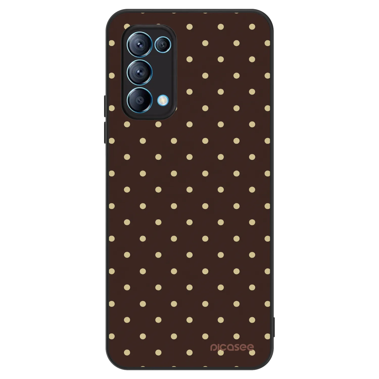 Picasee ULTIMATE CASE na OPPO Reno 5 5G - Vanilla Dots & Chocolate