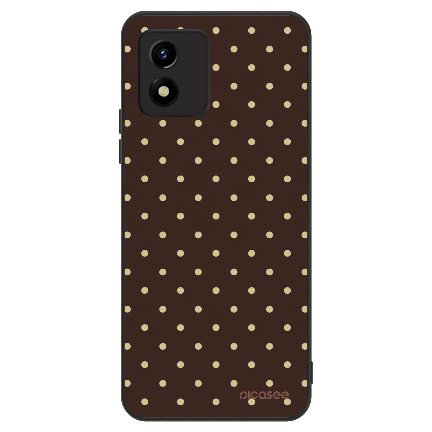 Picasee ULTIMATE CASE na Vivo Y01 - Vanilla Dots & Chocolate