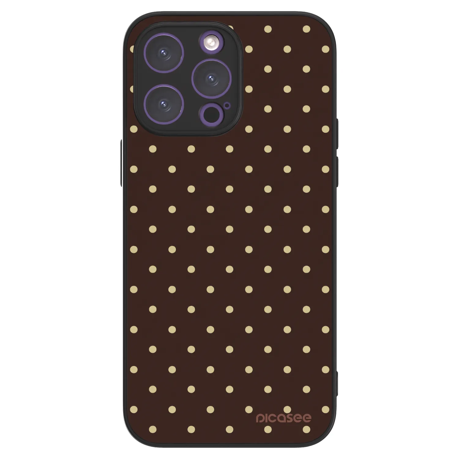 Picasee ULTIMATE CASE MagSafe pro Apple iPhone 14 Pro Max - Vanilla Dots & Chocolate