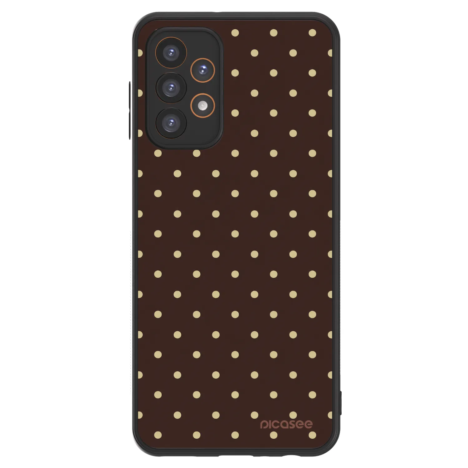 Picasee ULTIMATE CASE na Samsung Galaxy A23 A235F 4G - Vanilla Dots & Chocolate