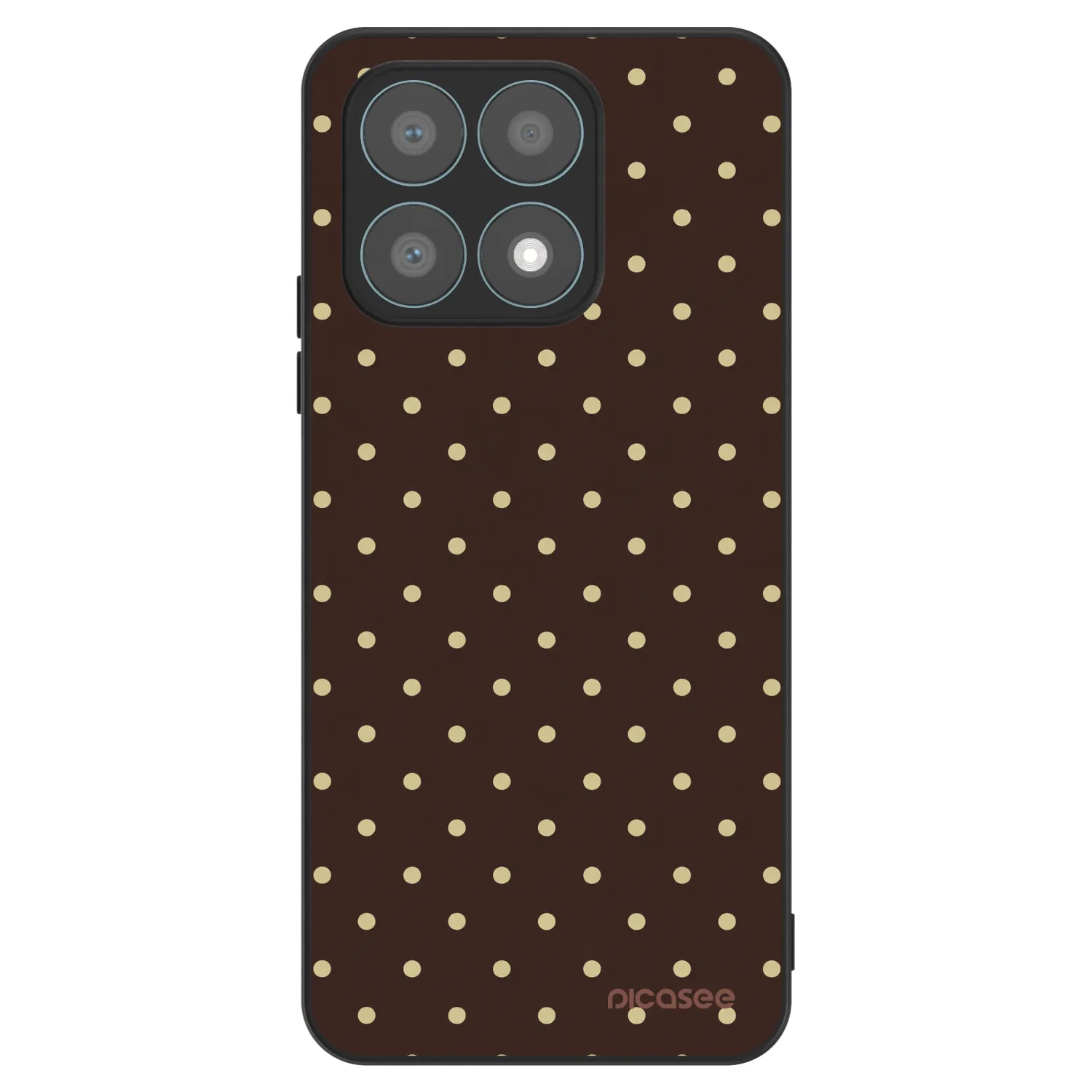 Picasee ULTIMATE CASE na Honor X8a - Vanilla Dots & Chocolate