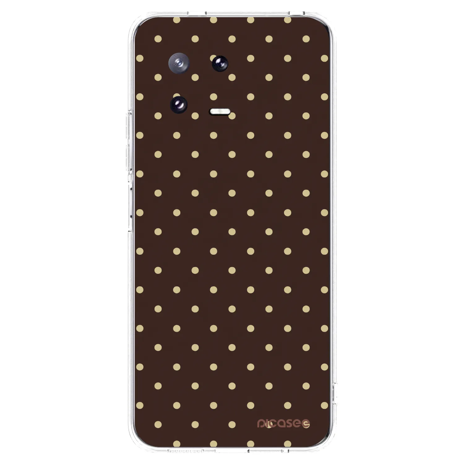 Picasee silikonowe przeźroczyste etui na Xiaomi 13 Pro - Vanilla Dots & Chocolate