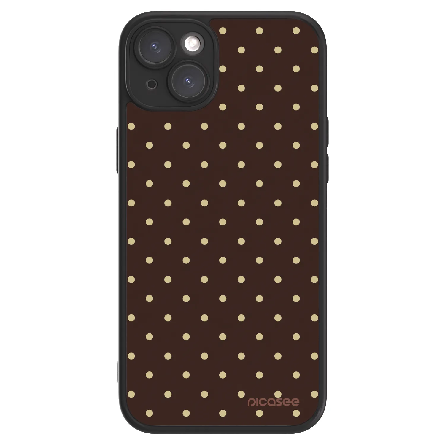 Picasee ULTIMATE CASE MagSafe pro Apple iPhone 15 Plus - Vanilla Dots & Chocolate