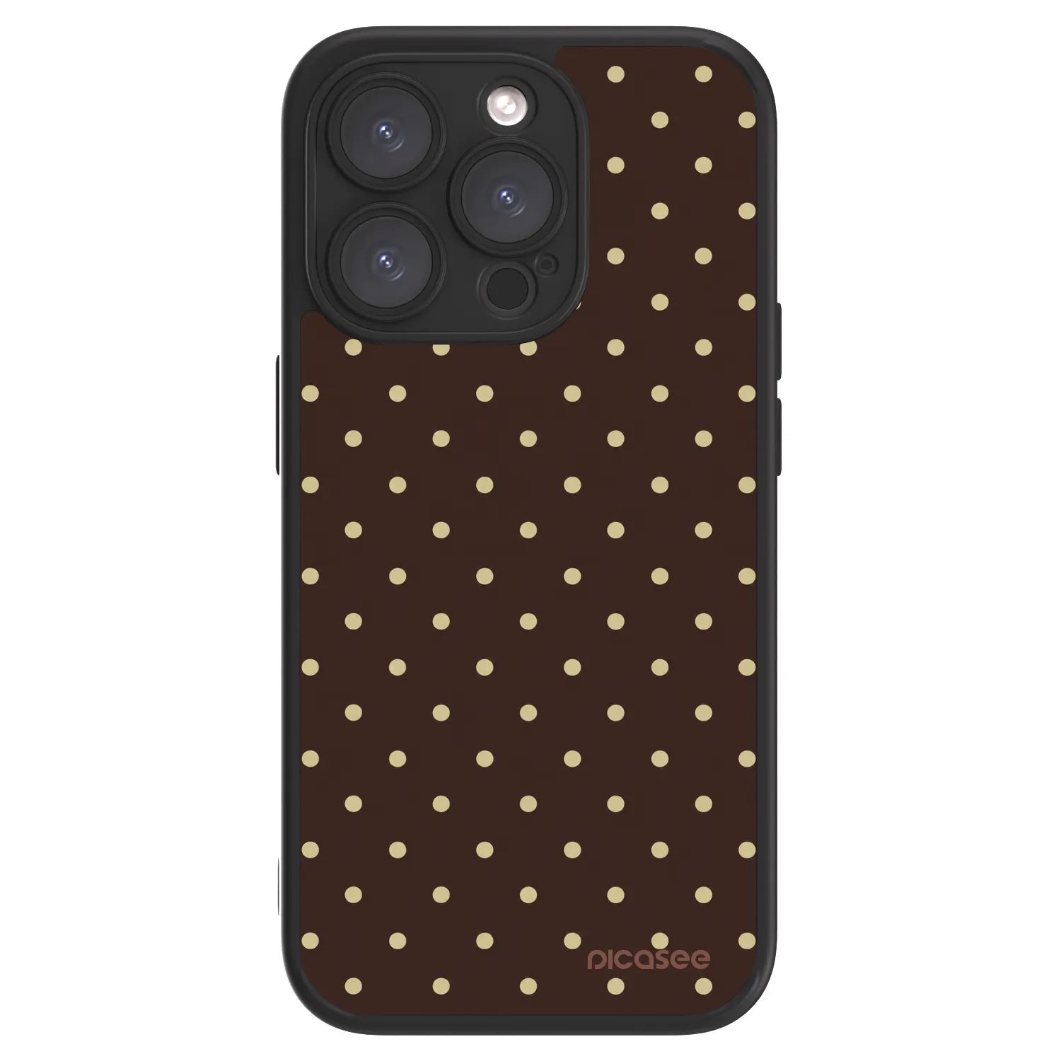 Picasee ULTIMATE CASE na Apple iPhone 15 Pro - Vanilla Dots & Chocolate