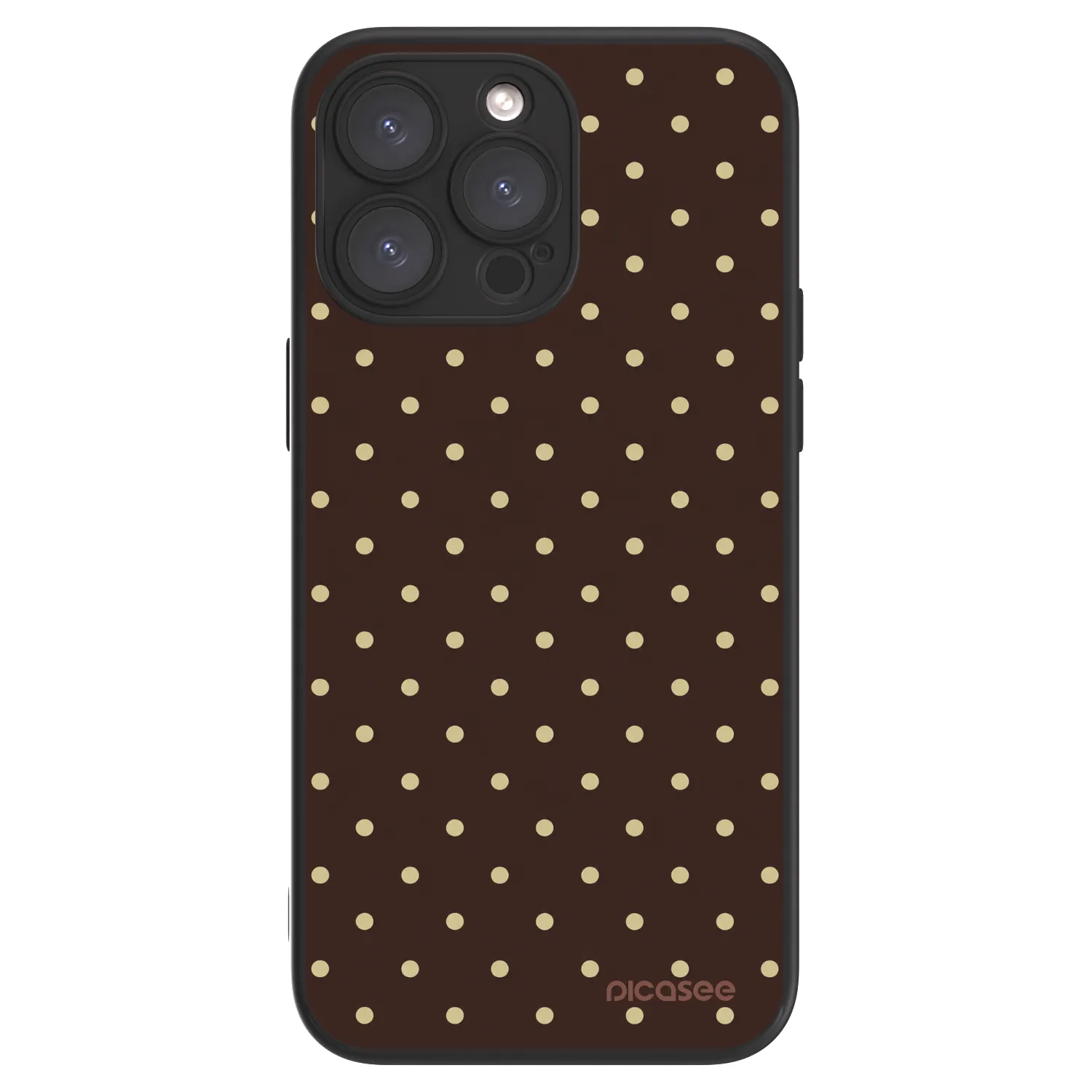 Picasee ULTIMATE CASE MagSafe pro Apple iPhone 15 Pro Max - Vanilla Dots & Chocolate