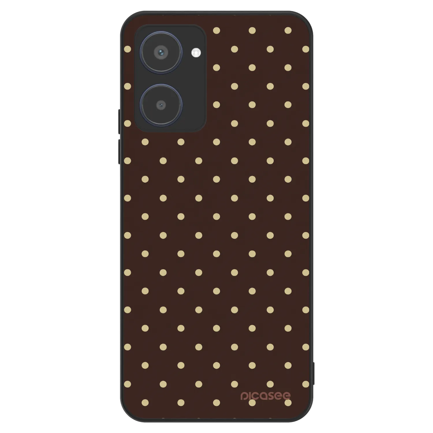 Picasee ULTIMATE CASE na Realme 10 4G - Vanilla Dots & Chocolate