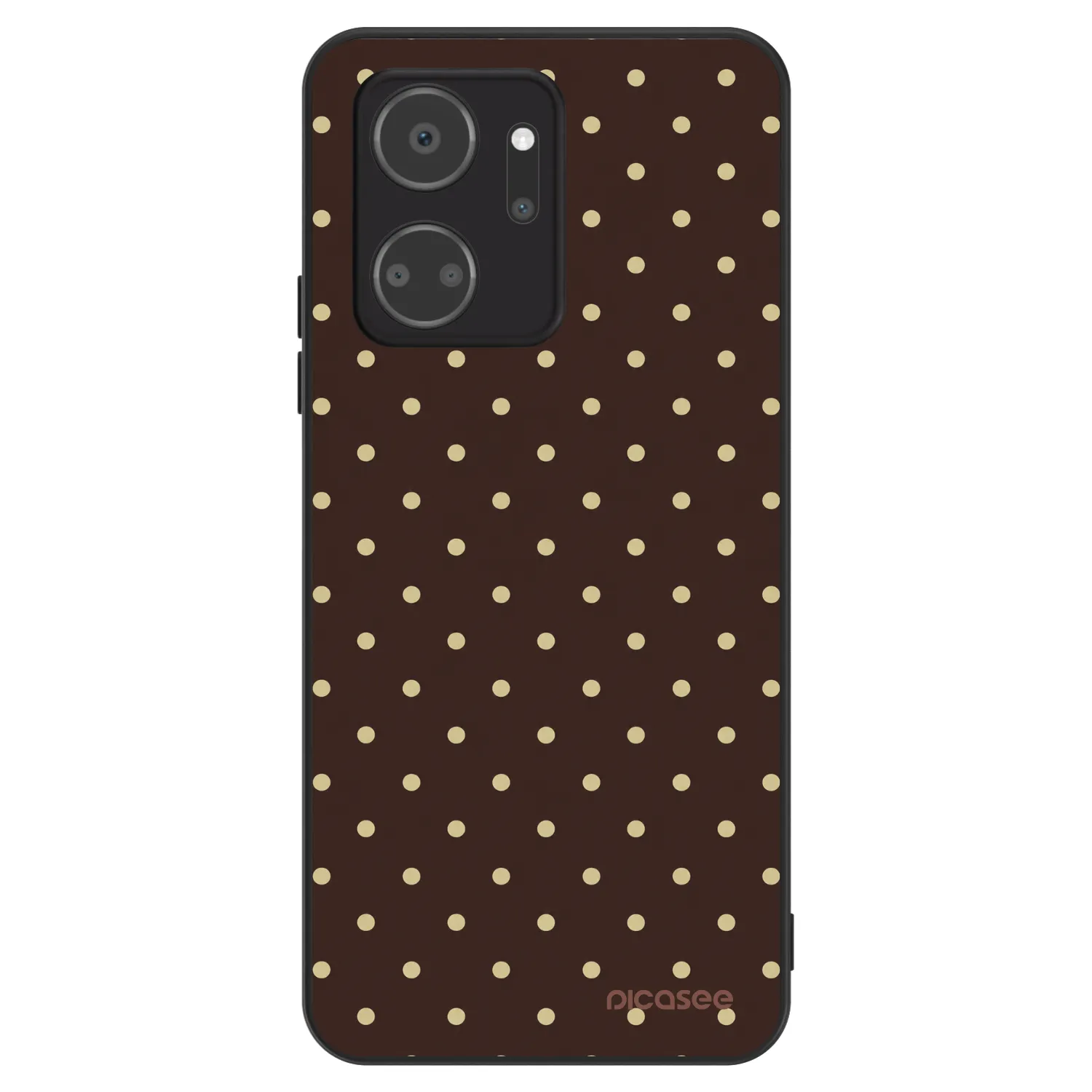 Picasee ULTIMATE CASE na Honor X7a - Vanilla Dots & Chocolate