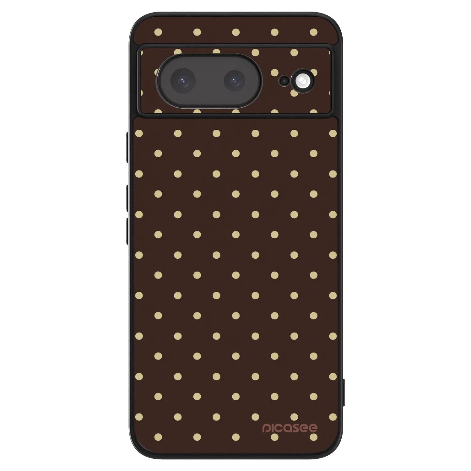 Picasee ULTIMATE CASE na Google Pixel 8a - Vanilla Dots & Chocolate