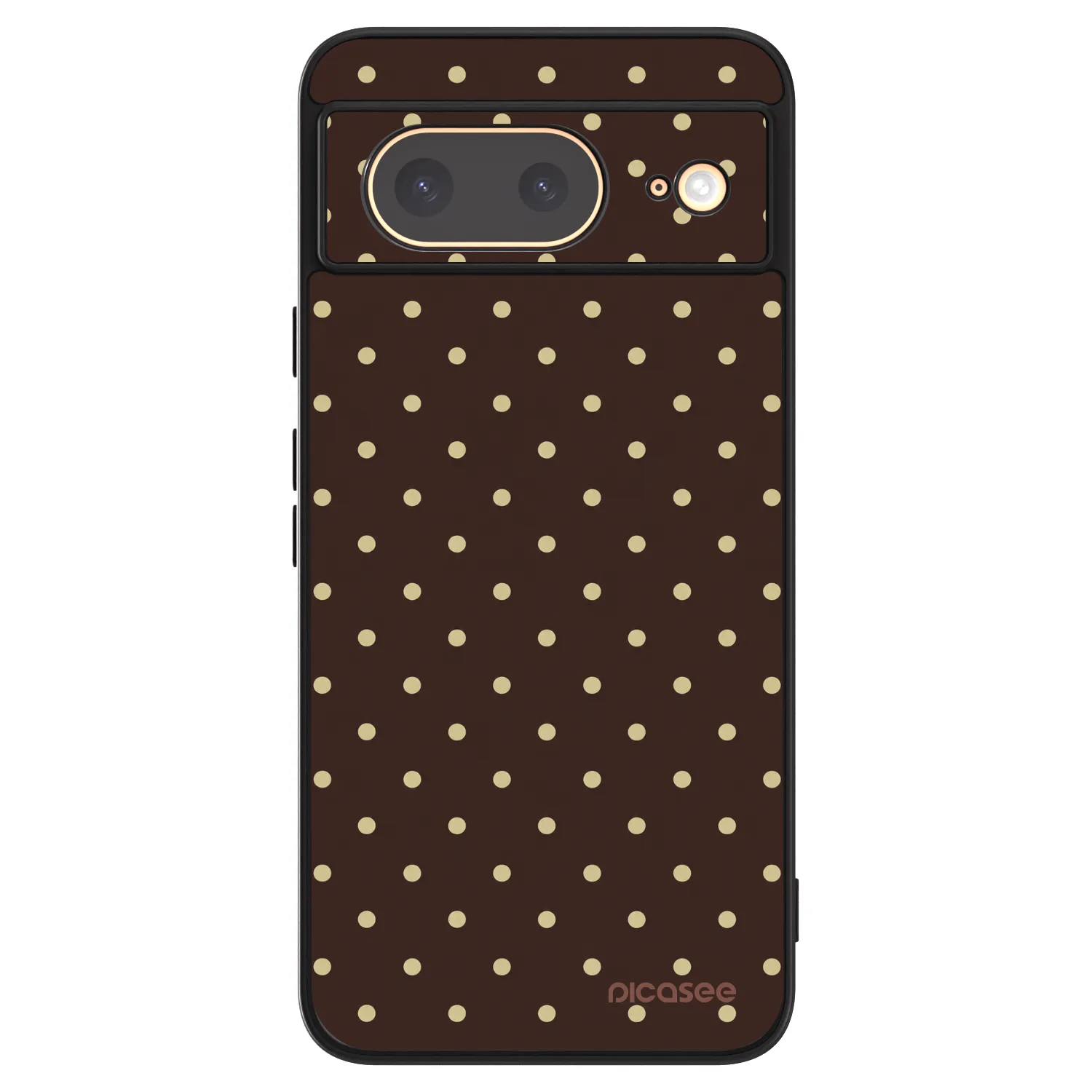 Picasee ULTIMATE CASE na Google Pixel 8 - Vanilla Dots & Chocolate