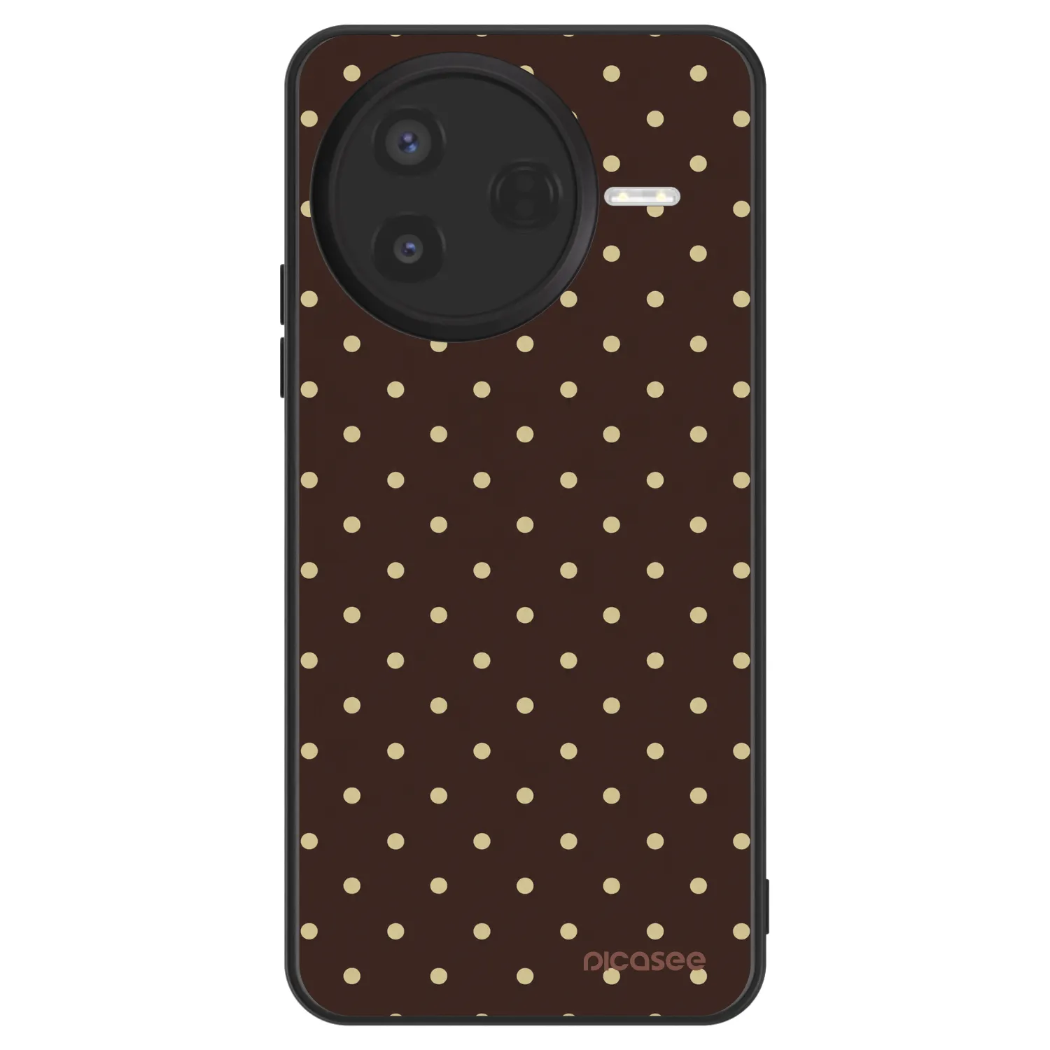 Picasee ULTIMATE CASE na Xiaomi Poco F7 Pro 5G - Vanilla Dots & Chocolate