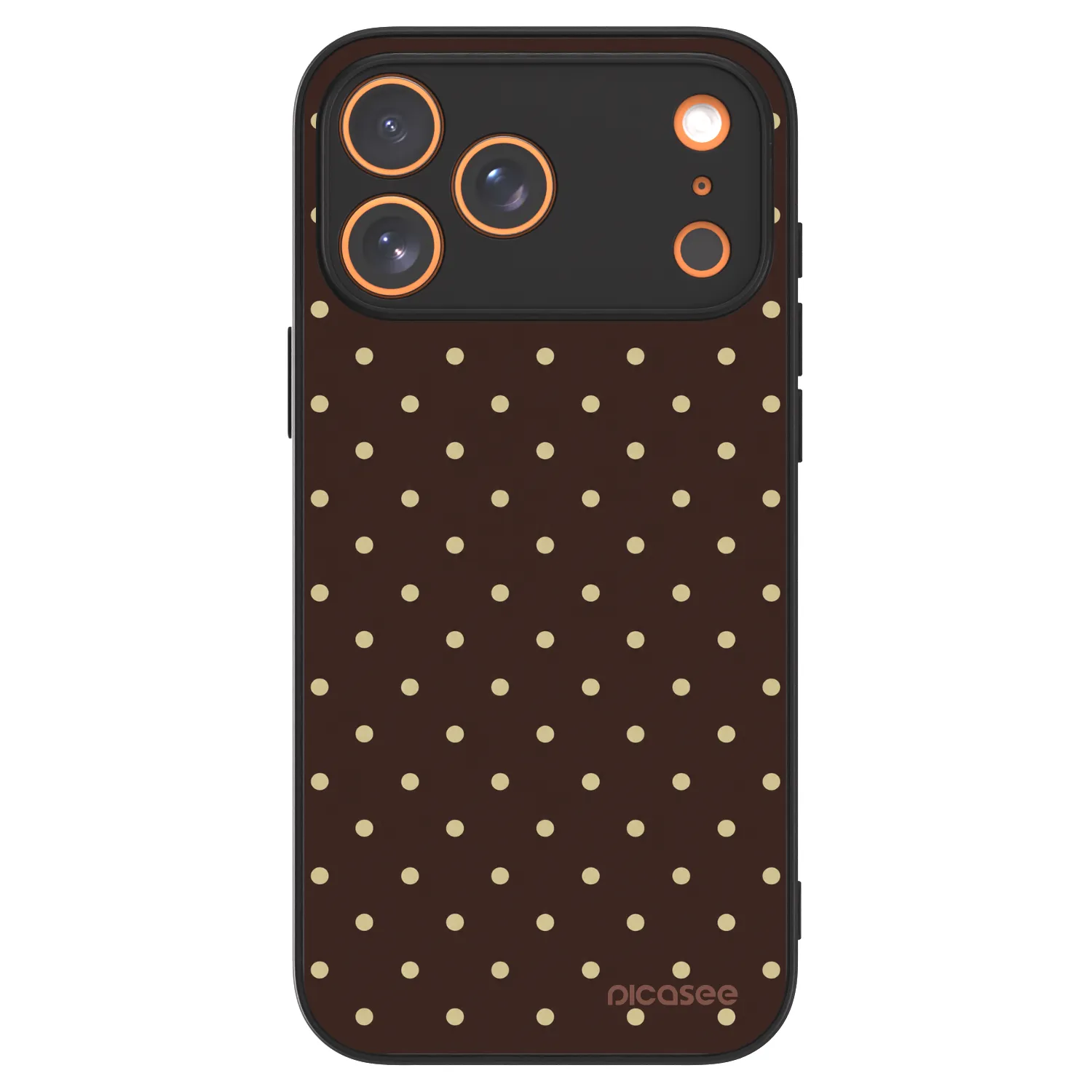 Picasee ULTIMATE CASE na Apple iPhone 17 Pro Max - Vanilla Dots & Chocolate