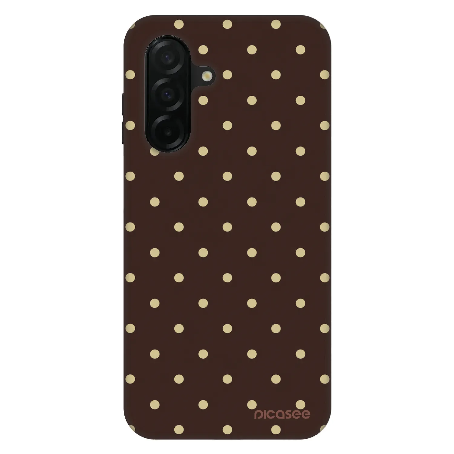 Picasee Fashion Case na Samsung Galaxy A26 5G A266B - Vanilla Dots & Chocolate