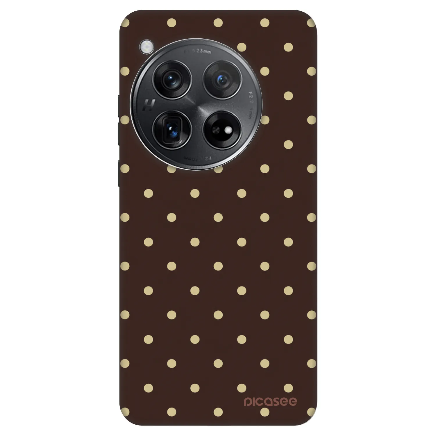 Picasee Fashion Case na OnePlus 12 5G - Vanilla Dots & Chocolate