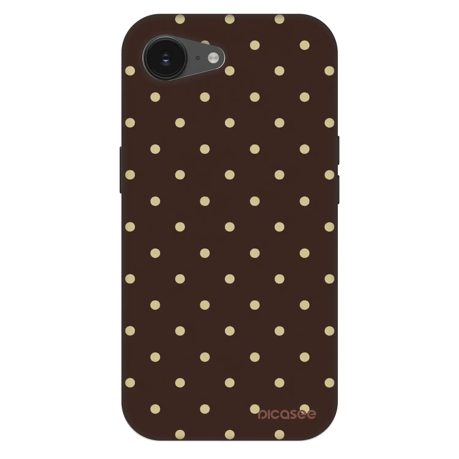 Picasee Fashion Case MagSafe na Apple iPhone 16e - Vanilla Dots & Chocolate